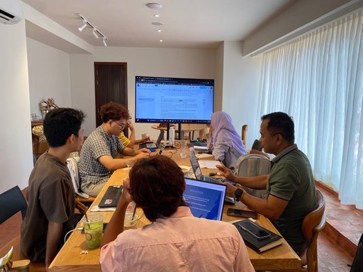NIPA members drafting the network's bylaws in 2025
